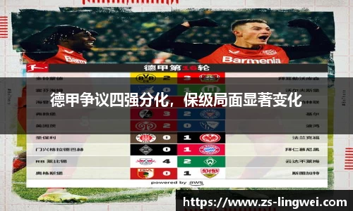 德甲争议四强分化，保级局面显著变化
